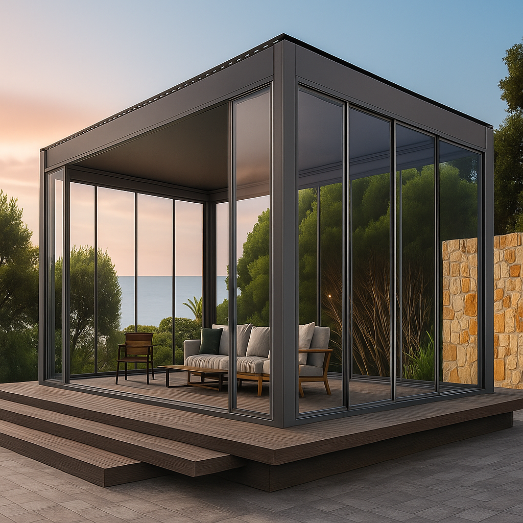 VetroHaus Panorama Glass Pavilion — product view 2