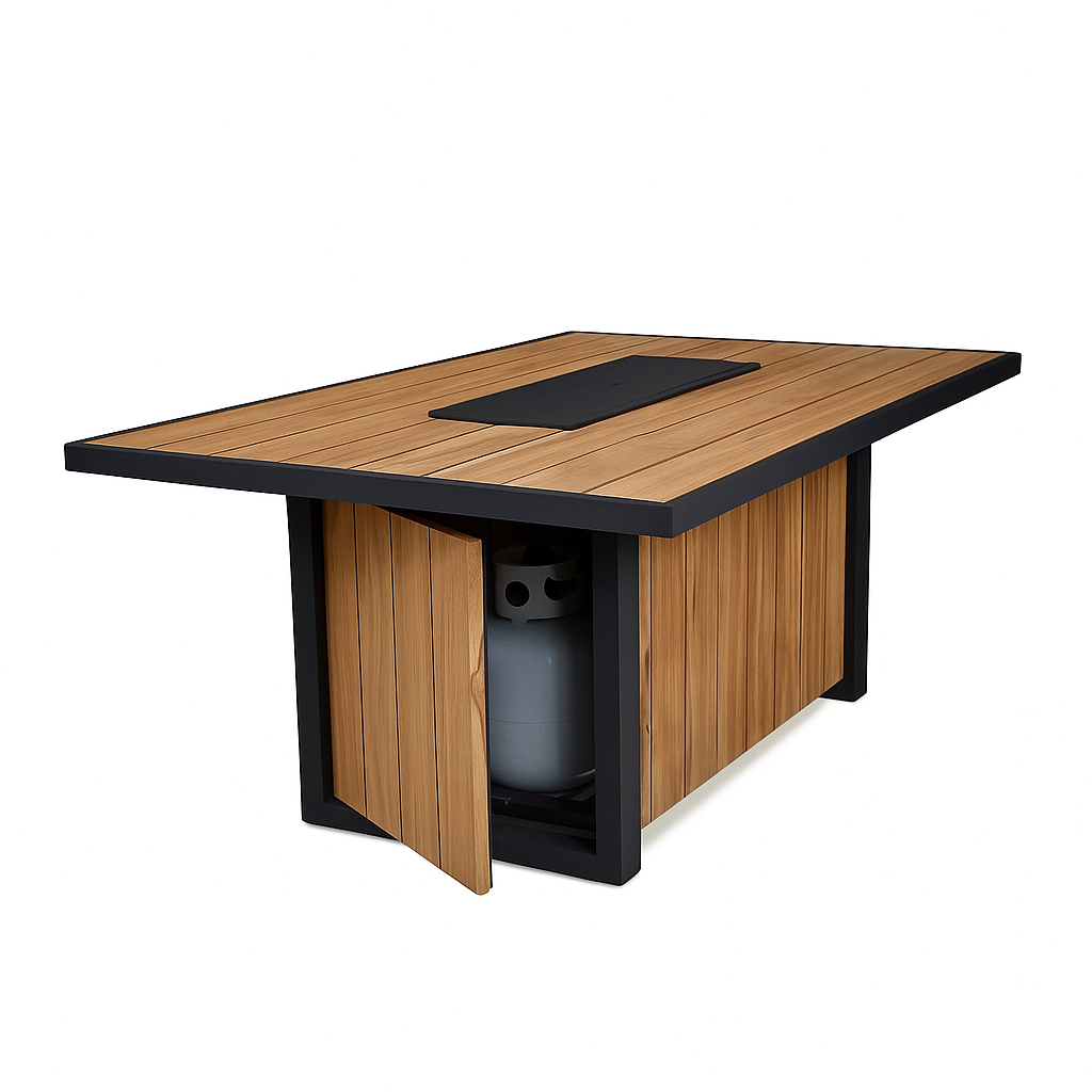 AuroraFlame Elevate 60" Fire Table — product view 2