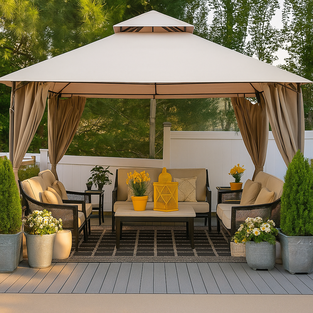AuroraShade Marquis 12x12 Premium Canopy Gazebo — product view 3