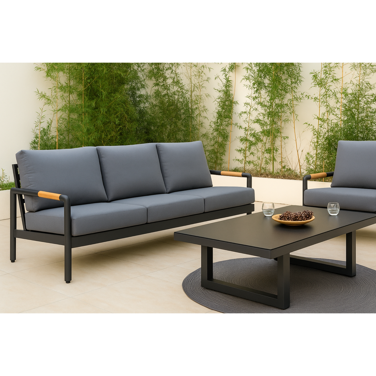 Solterra Luxe Outdoor Lounge Set — product view 3
