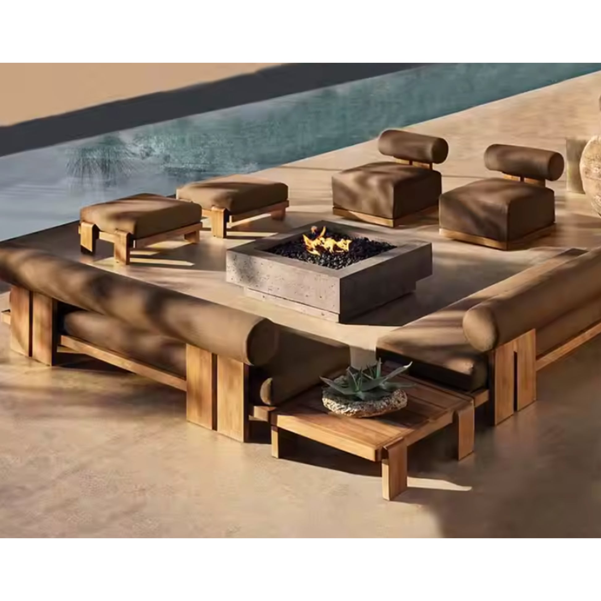 TerraFirme Ember Lounge & Firepit Set — product view 5