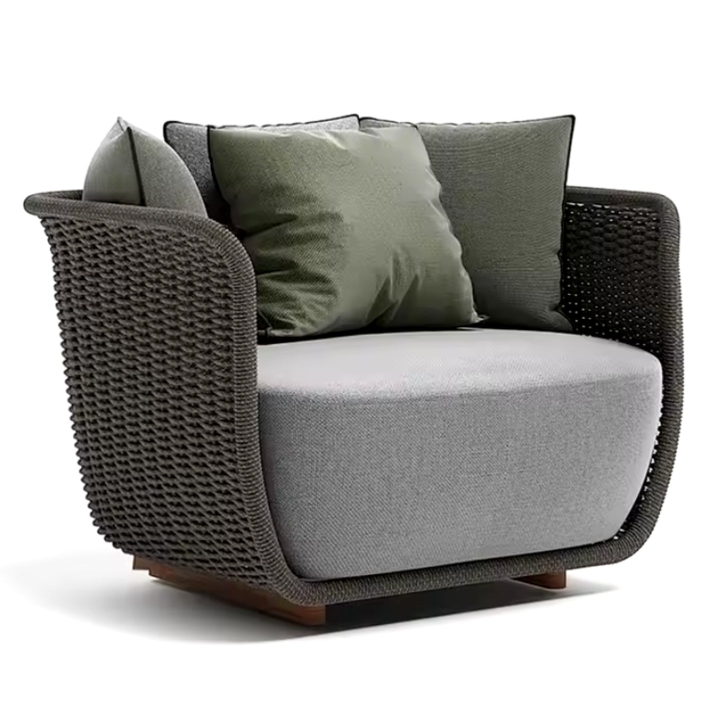 VerdeLoom Riviera Woven Lounge Set — product view 3