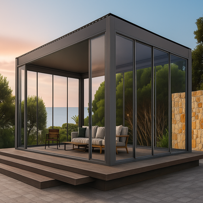 VetroHaus Panorama Glass Pavilion — product view 2